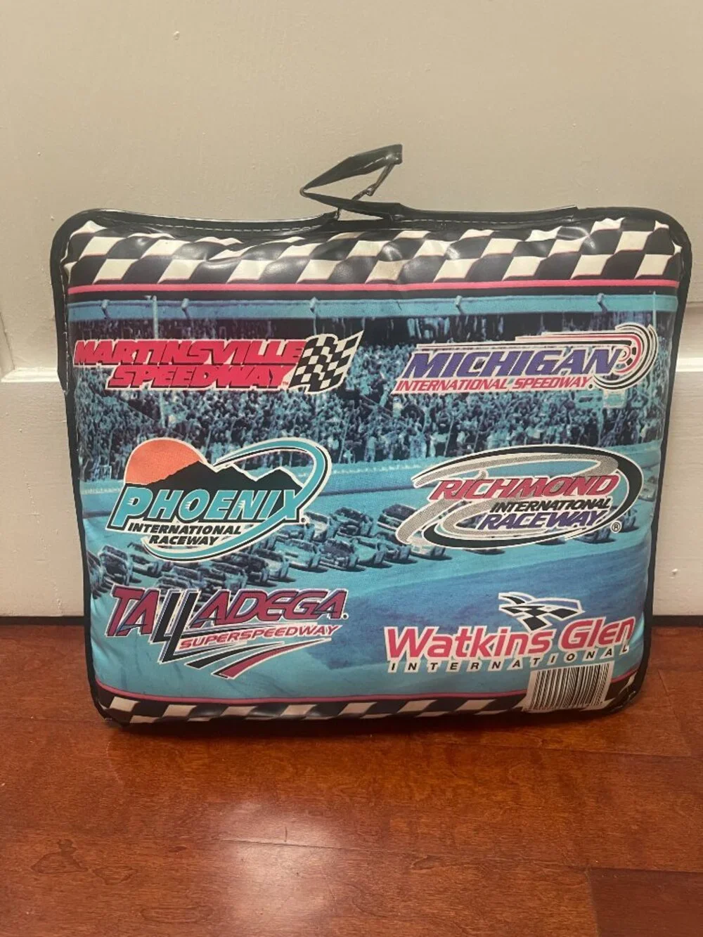 Vintage NASCAR Stadium Seat Cushion